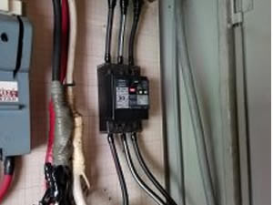 漏電遮断器 電気工事 施工事例 中部電力(中電申請)