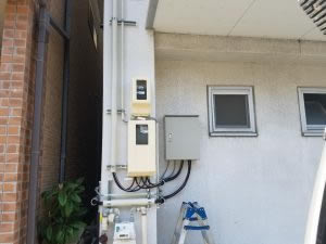 配電盤 施工事例 中部電力(中電申請)